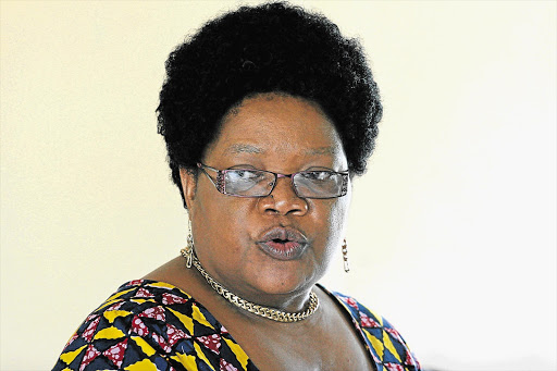 DETERMINED: Joyce Mujuru is backed by constitution, party