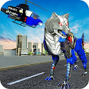 ダウンロード Wolf Robot Transform Helicopter Police Ga をインストールする 最新 APK ダウンローダ