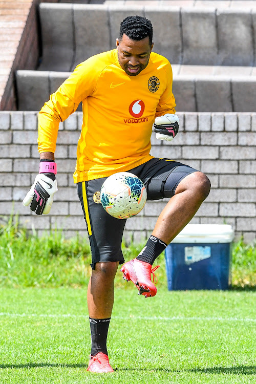 Itumeleng Khune is working hard behind the scenes to reclaim Chiefs' No.1 spot.