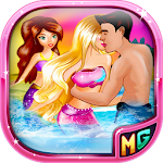 Princess Mermaid Kissing Games Apk