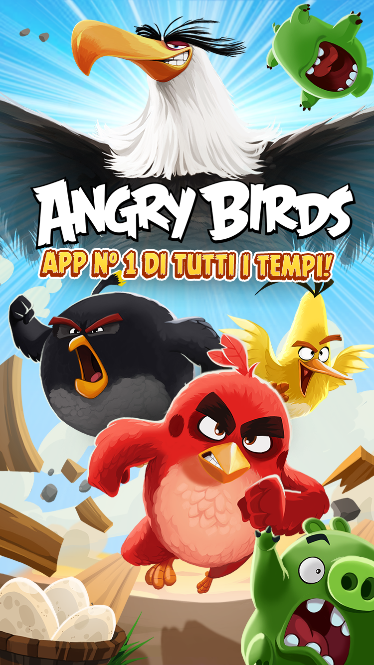 Android application Angry Birds Classic screenshort