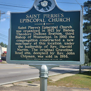 Saint Pierre's Episcopal Church was organized in 1921 by Bishop Theodore DuBose Bratton, the third Bishop of Mississippi. In 1992 the congregation constructed a new sanctuary at this location under ...