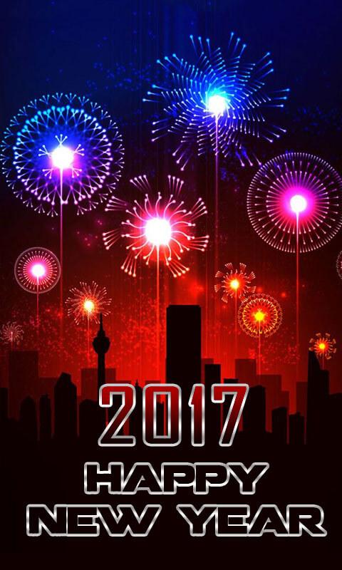 Android application New Year Live Wallpaper screenshort