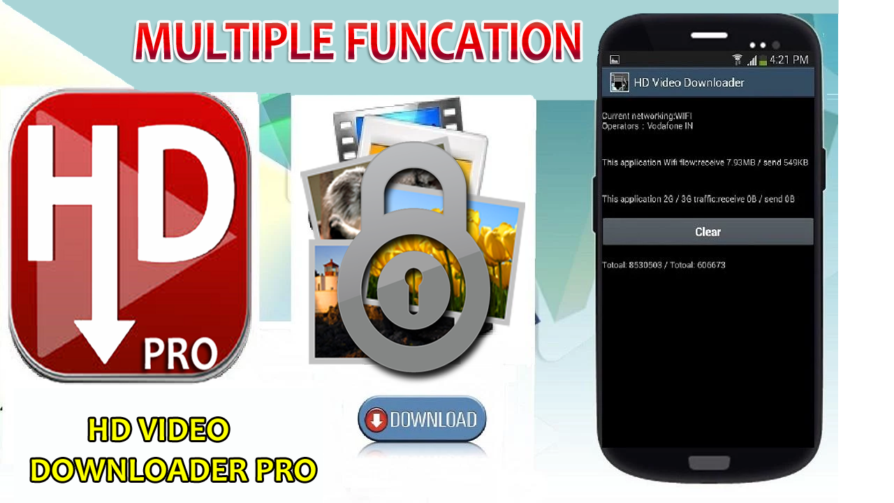 All HD Video Downloader Pro — приложение на Android