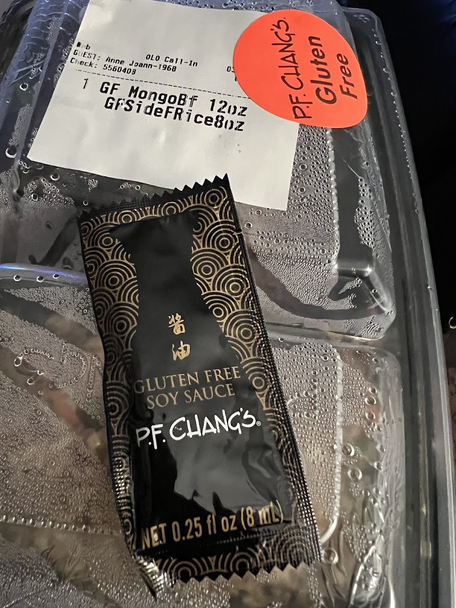 Gluten-Free at P.F. Chang's