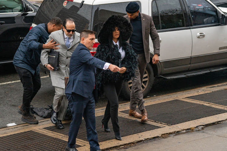 Cardi B arrives at Queens Criminal Court on December 10 2019 in New York City, US. The rapper had been charged in a 14-count indictment, including two of felony attempted assault on two bartenders at Angels Strip Club in Queens.