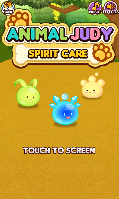 Android application Animal Judy: Spirit care screenshort