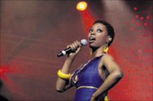 FLAWLESS:Lira was at her best during a show at Carnival City Casino in Boksburg on Friday. Pic. BAFANA MAHLANGU. 22/08/2009. © Sowetan. 20090822 BMA Multi award winner Lira gave an outstanding performance during her sold-out concert in her live performance and also the Celebration DVD recording at the Big Top theatre at the Carnival City Casino in Boksburg. PHOTO: BAFANA MAHLANGU