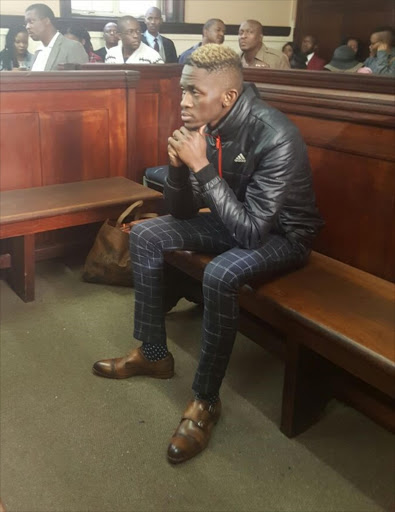 Sandile Mantsoe‚ the man accused of killing Karabo Mokoena appears at the Johannesburg Magistrate’s Court. Picture Credit: Olo Mongale
