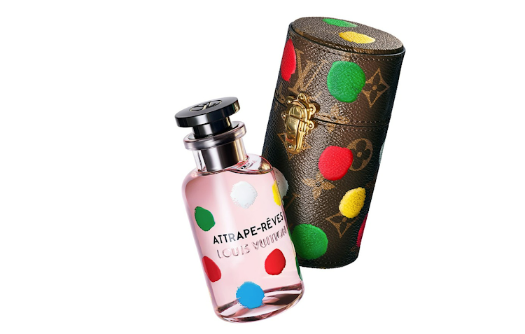 Louis Vuitton perfume, Attrape- Rêves, in collaboration with Yayoi Kusama.