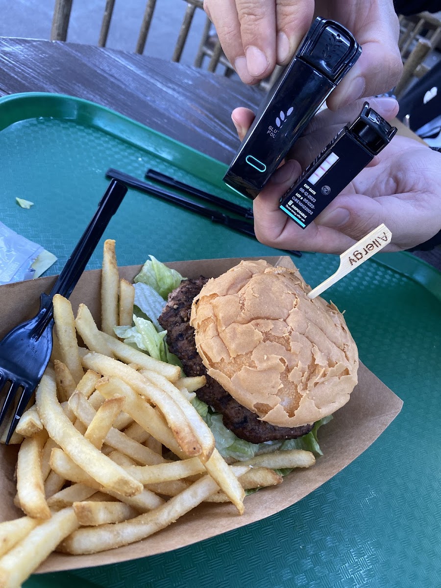 Gluten-Free Fries at Hungry Bear Restaurant