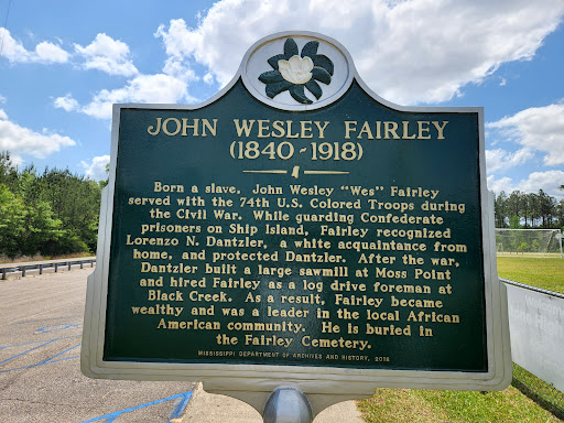 1840-1918   Born a slave, John Wesley "Wes” Fairley served with the 74th U.S. Colored Troops during the Civil War. While guarding Confederate prisoners on Ship Island, Fairley recognized Lorenzo...