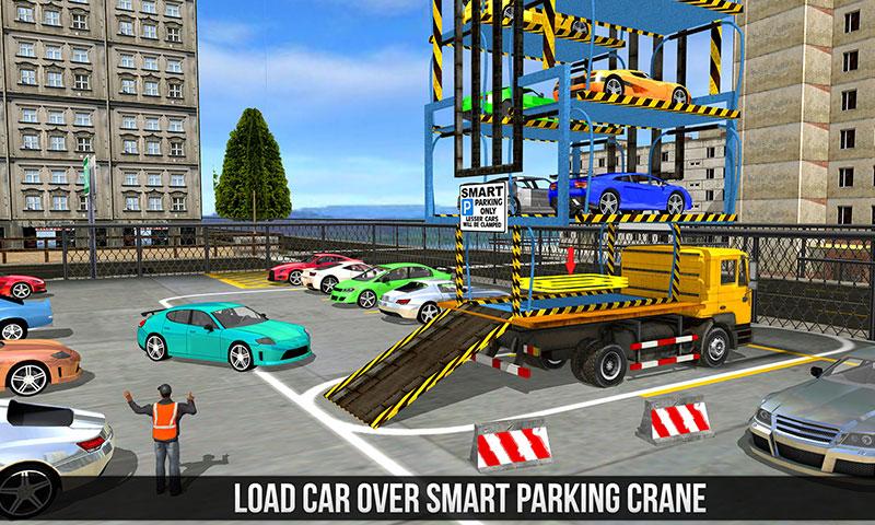 Android application Multi Car Smart Parking Truck screenshort