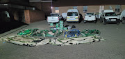Inflatable boats were confiscated by the border policing team at the Beitbridge port of entry.
