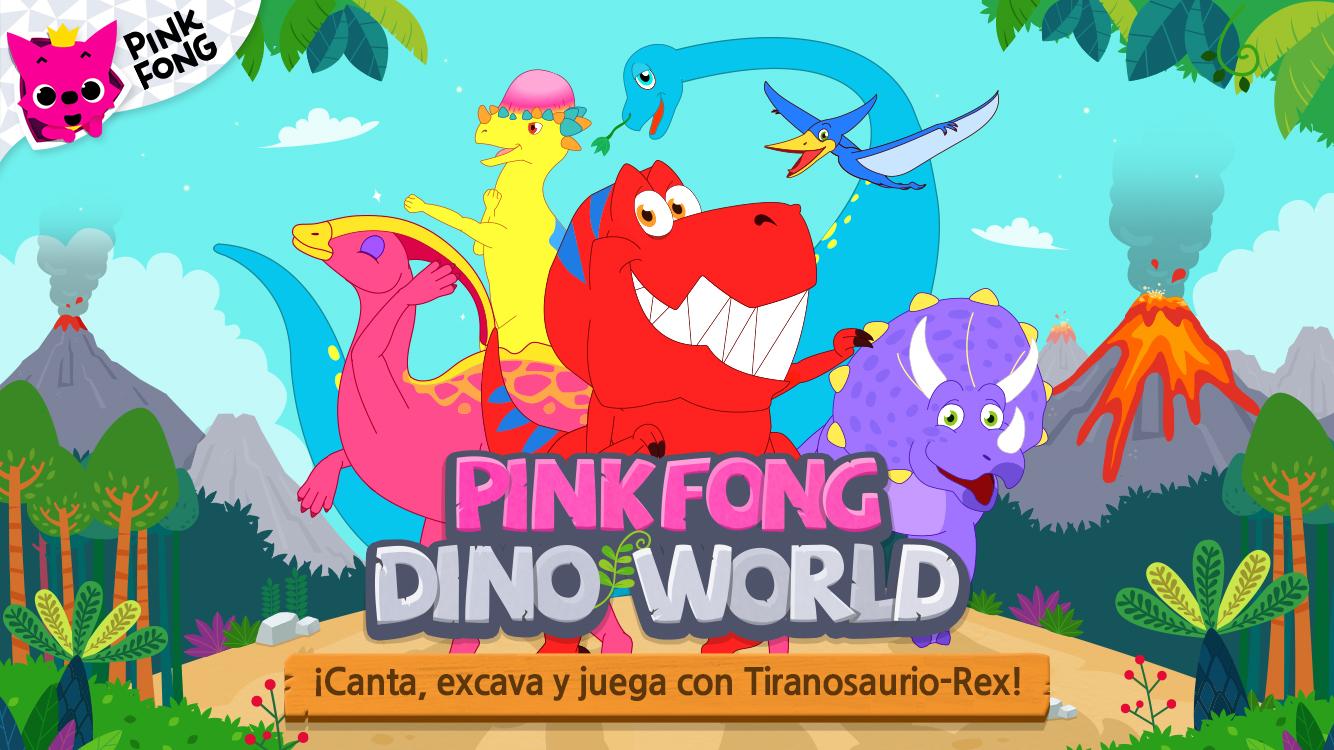 Android application Pinkfong Dino World screenshort