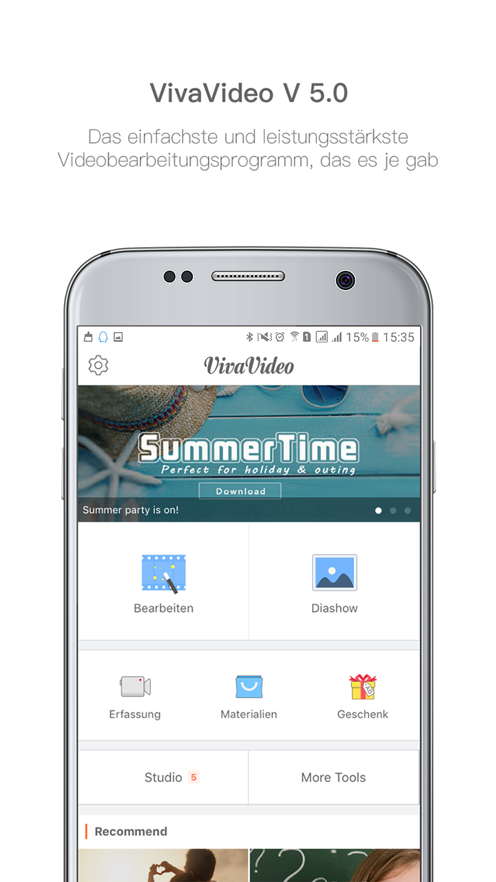 Android application VivaVideo - Video Editor&Maker screenshort