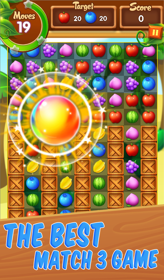 Android application Jelly Fruity Farm Adventure screenshort