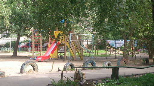 Детская Площадка С Горкой