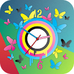 Butterfly Clock Live Wallpaper Apk