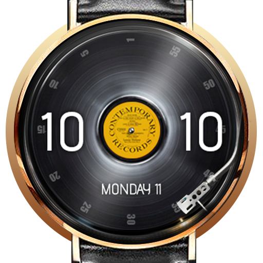 DJ Vinyl Watch Face