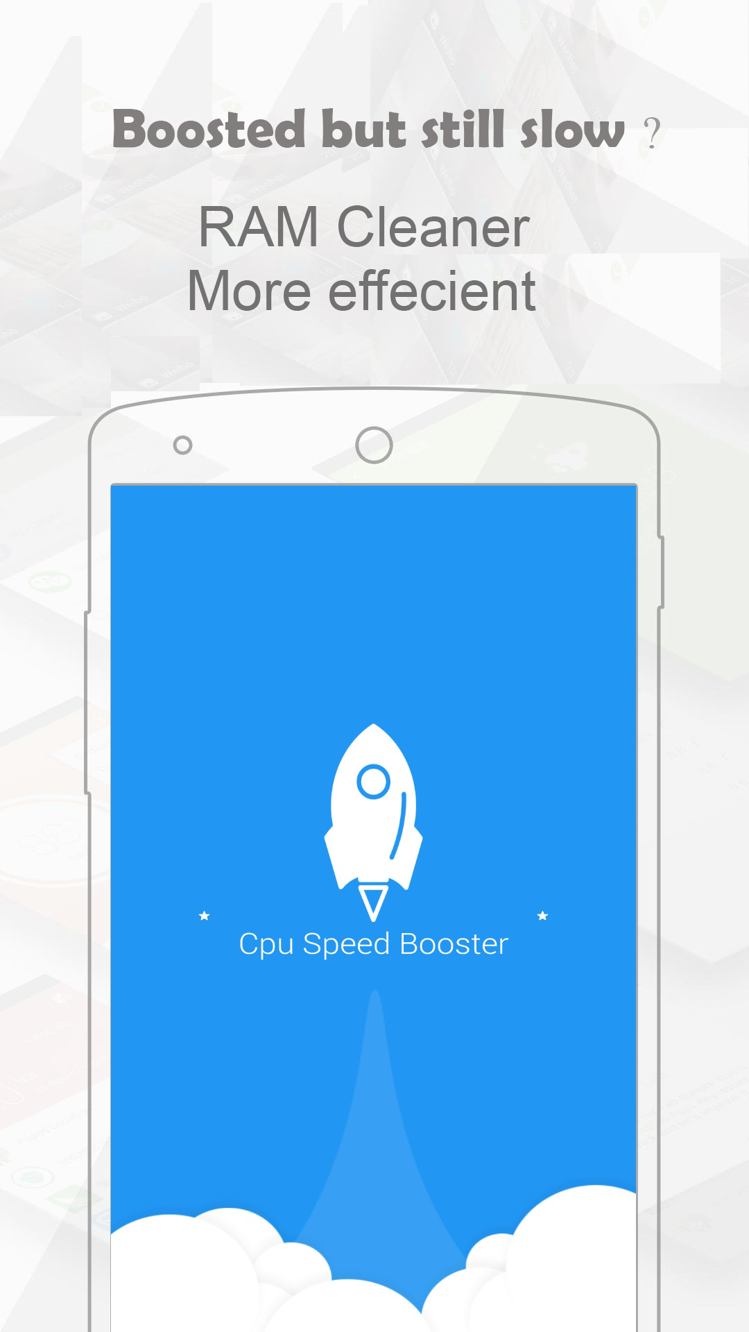 Android application RAM Cleaner &amp; RAM Booster screenshort