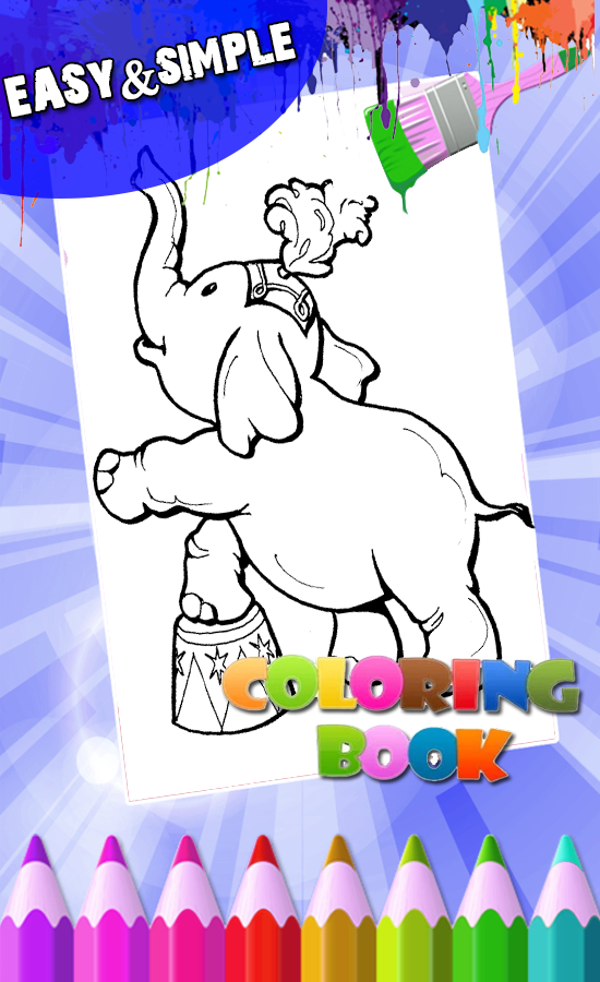 Elephant Coloring Pages 2018 — приложение на Android