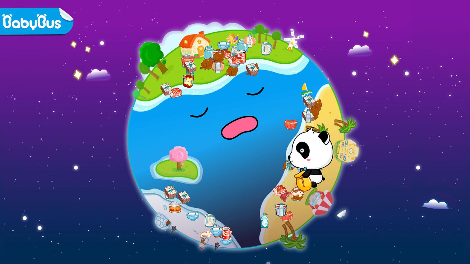 Android application Waste Sorting - Panda Games screenshort