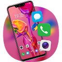 Red paint colorful flower theme for p30 p 2.0.1 APK Download