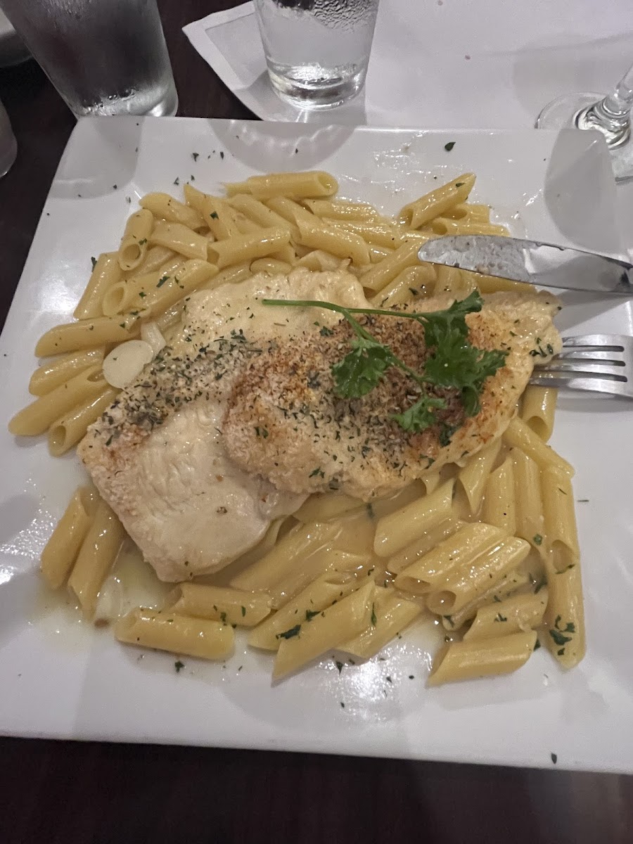 Gluten-Free Pasta at Luca Trattoria & Pizzeria