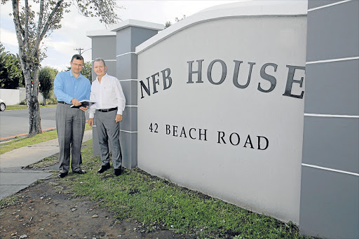 POSITIVE MOVE: NVest Group chief executive Anthony Godwin, right, and Rob McIntyre, corporate finance director, are excited about listing the East London company on the Johannesburg Stock Exchange