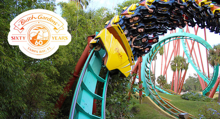 Happy 60th Anniversary Busch Gardens!