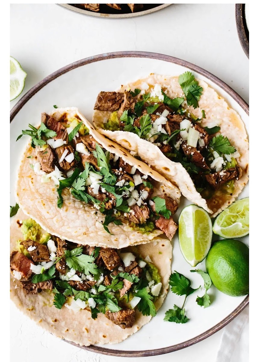Gluten-Free Tacos at Mercedes & Family