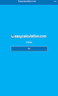 FAFSA Calculator screenshot for Android