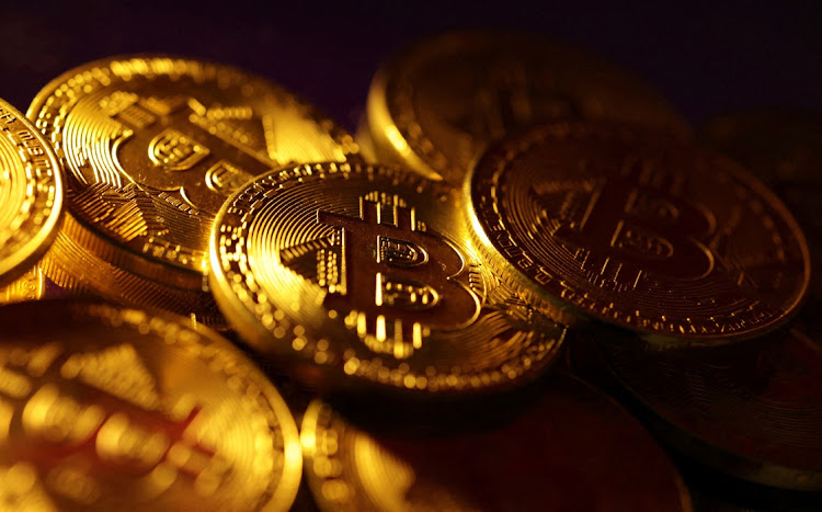 Physical representations of the bitcoin cryptocurrency are seen in this illustration. Picture: DADO RUVIC/REUTERS
