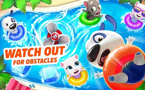 Talking Tom Pool - Puzzle Game Screenshot