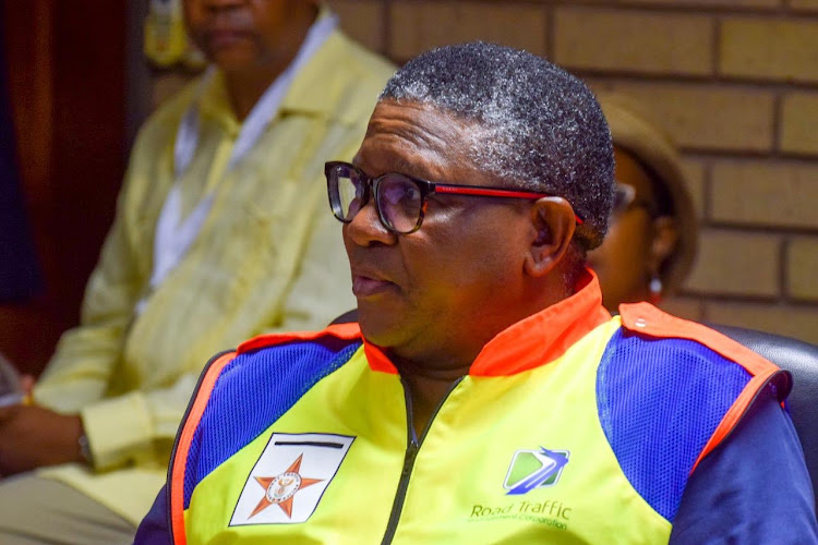 Transport minister Fikile Mbalula blasted lawlessness by police officers.
