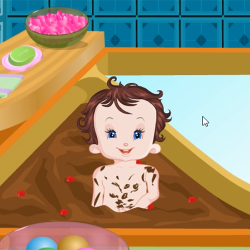 Android application Baby Lisi Royal Bath screenshort