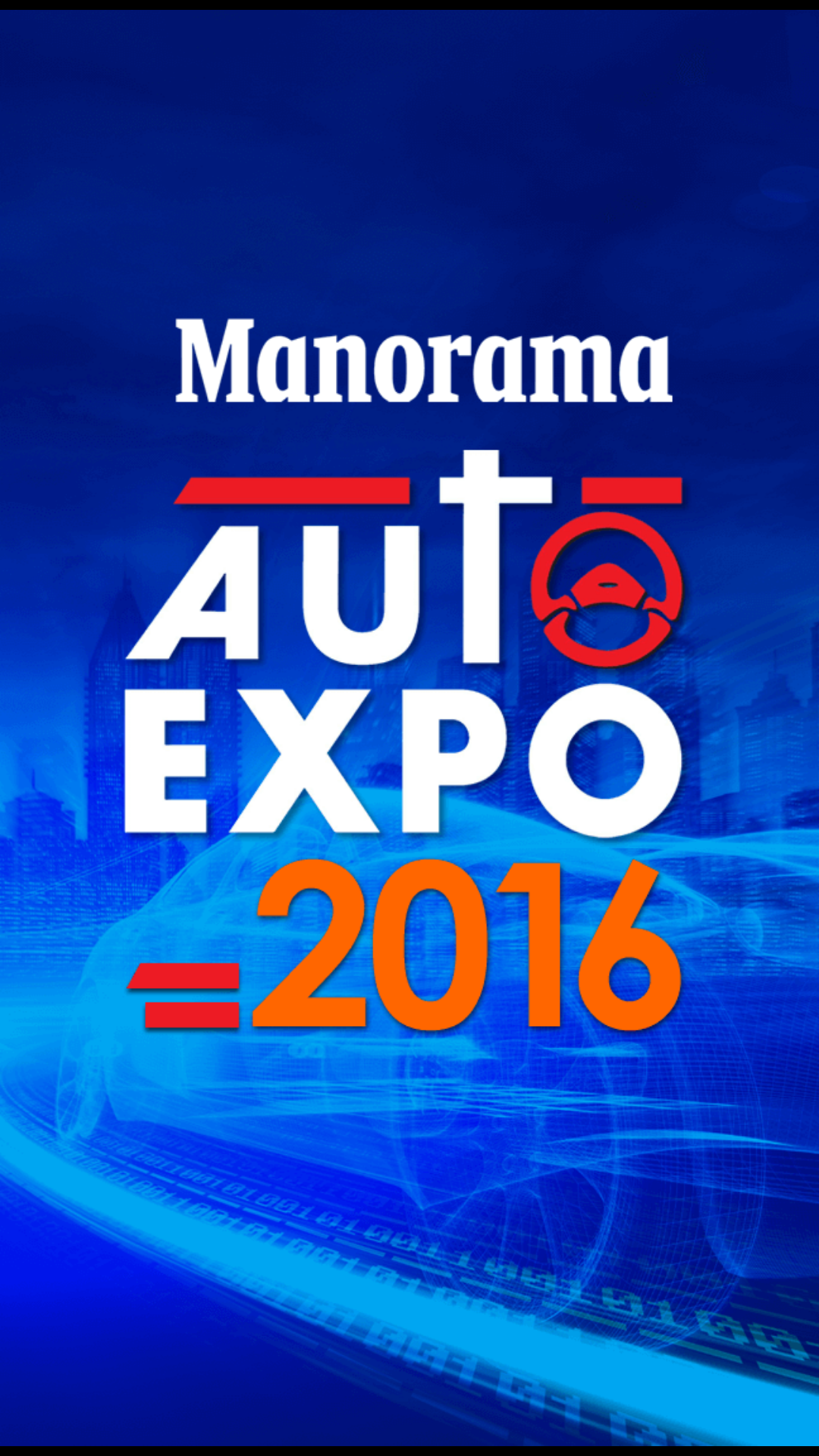 Android application Auto Expo 2016 screenshort