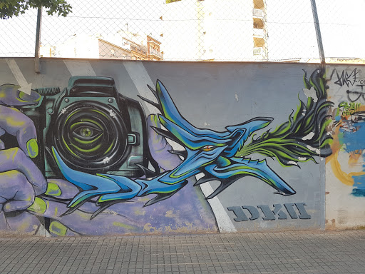 Mural Del Drac Blau
