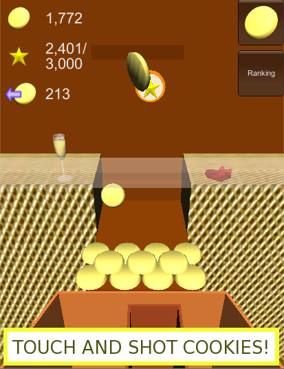 Android application Cookie Party screenshort