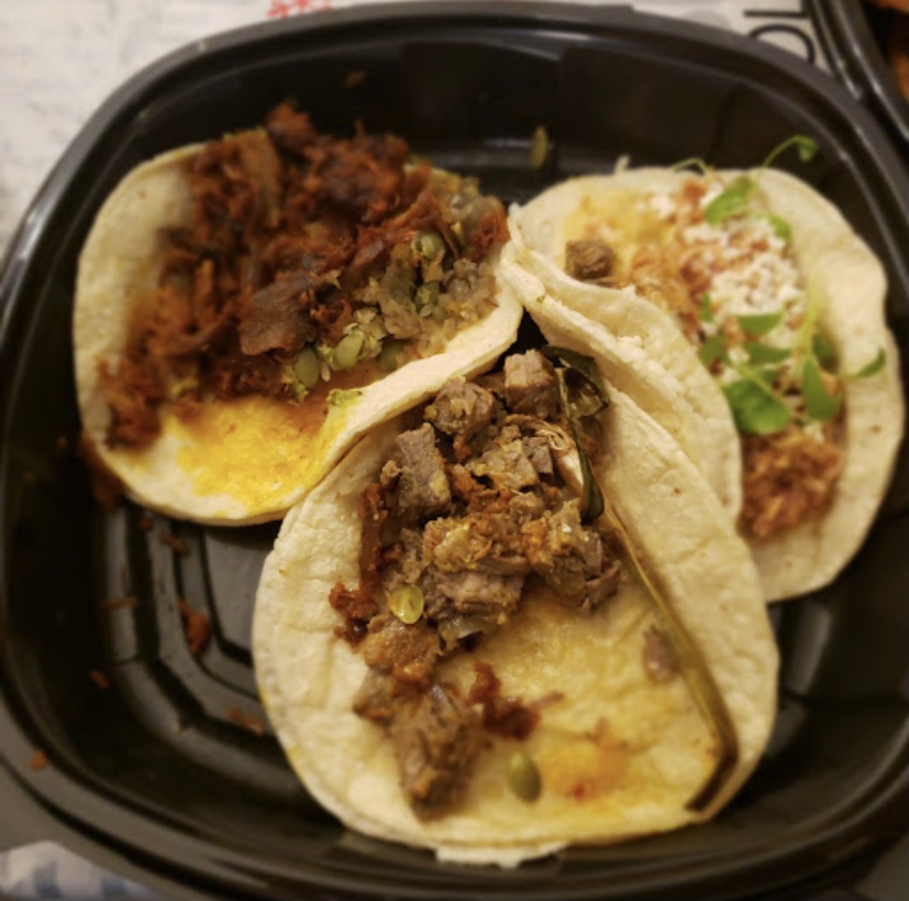 Gluten-Free Tacos at Aldana's Mexican Bar and Grill