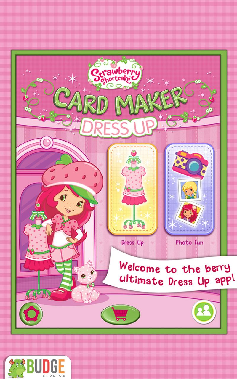 Android application Strawberry Shortcake Dress Up screenshort