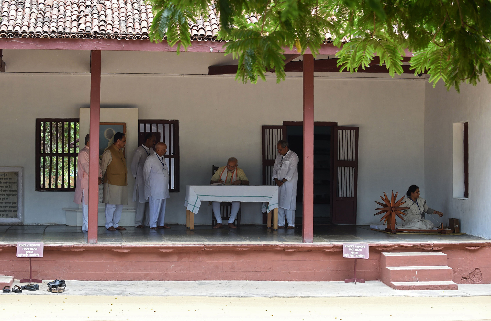 Modi’s Sabarmati Ashram project is another Central Vista in the making