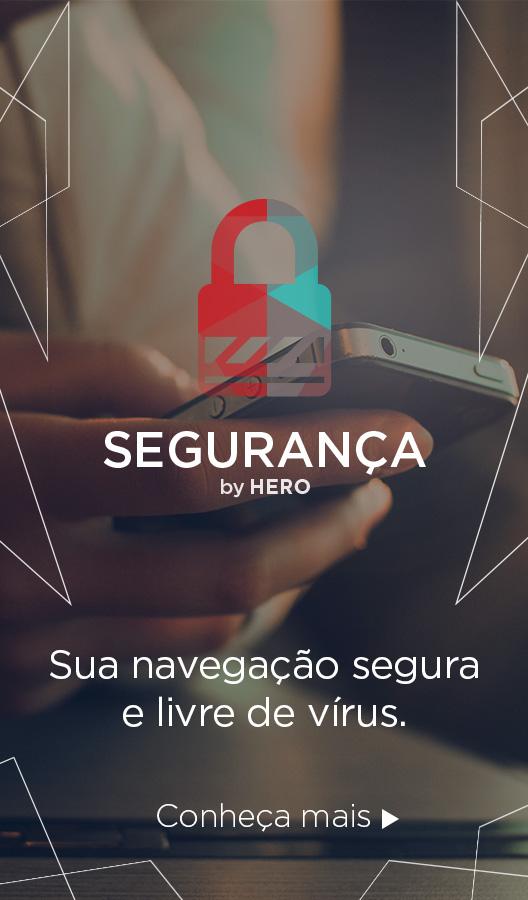 Android application Segurança by Hero. screenshort