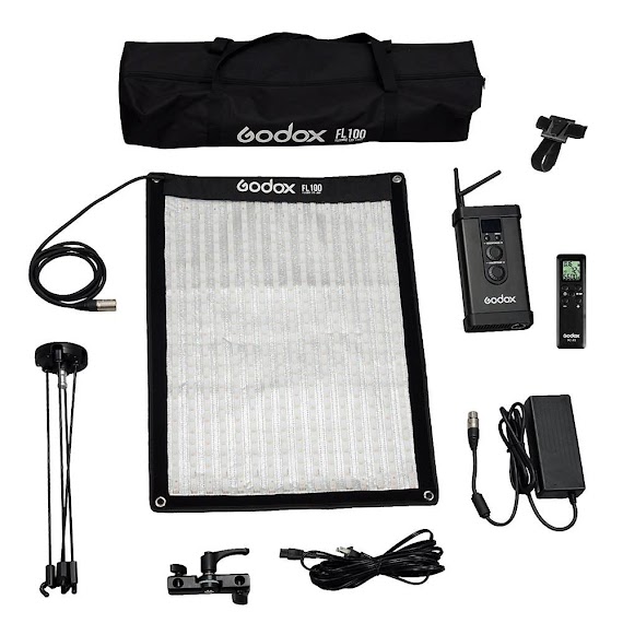 Godox Flexible LED FL100- 40 x 60cm với V Lock - Hàng Chính Hãng