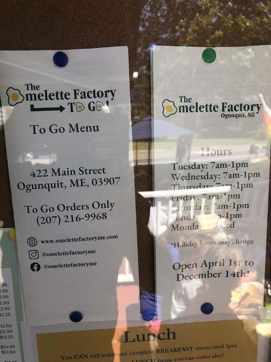 Gluten-Free at The Omelette Factory