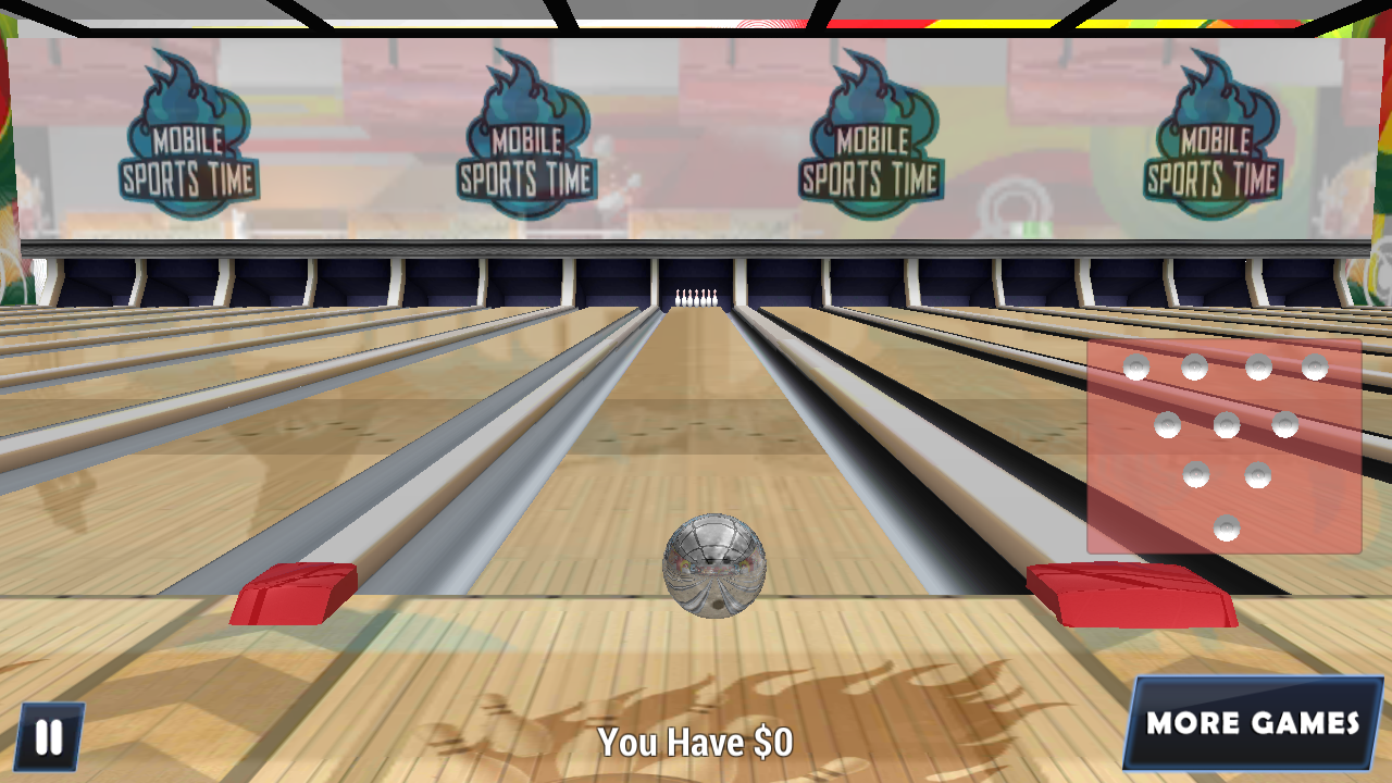 Android application Bowling Classic Simulator 3D screenshort
