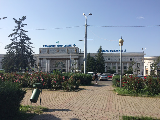 The train station Almaty-2
