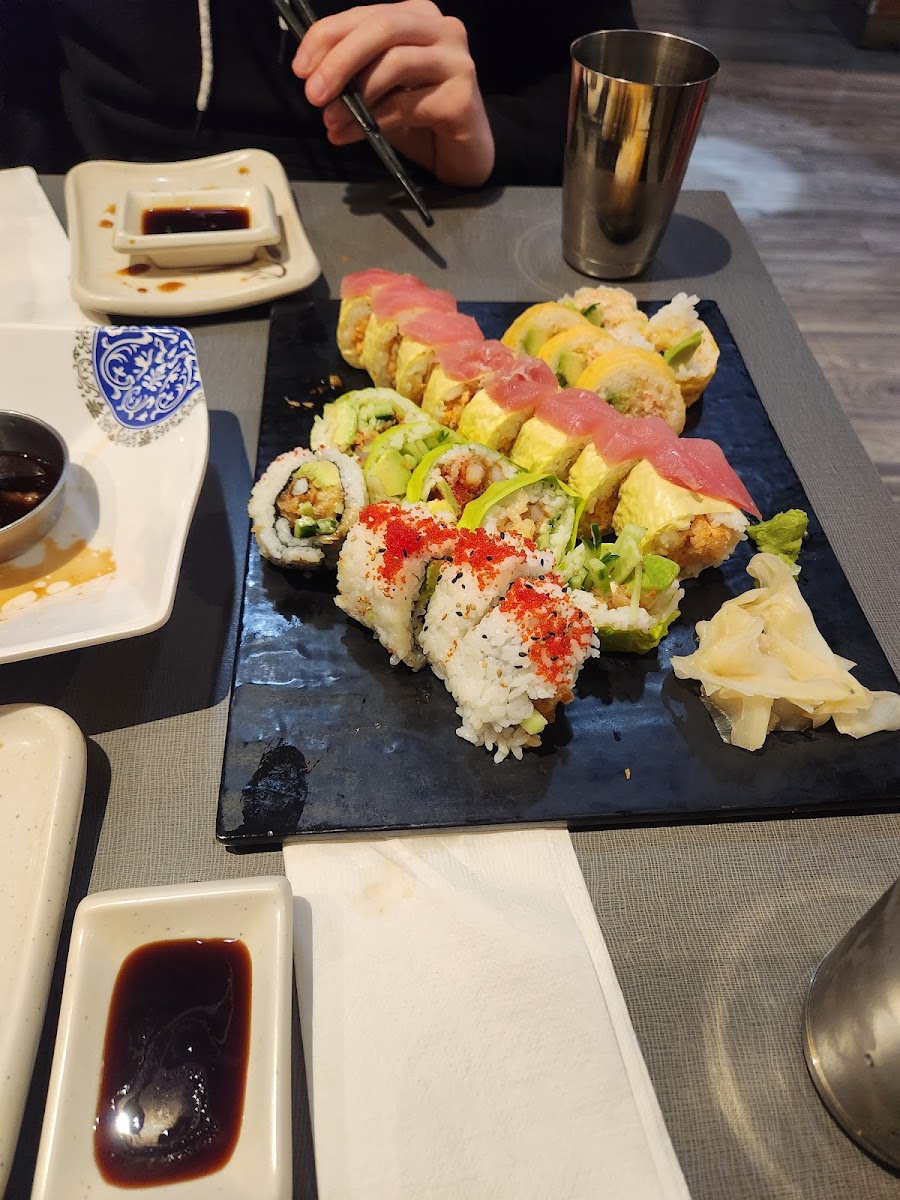 Gf tempura rolls