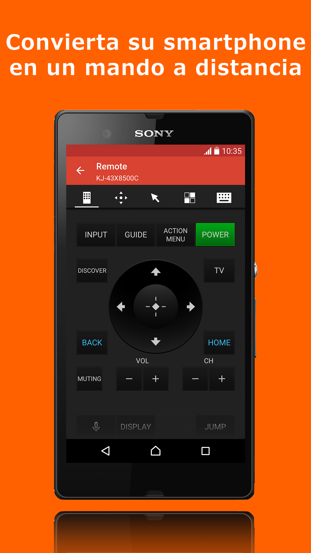 Android application Video & TV SideView : Remote screenshort